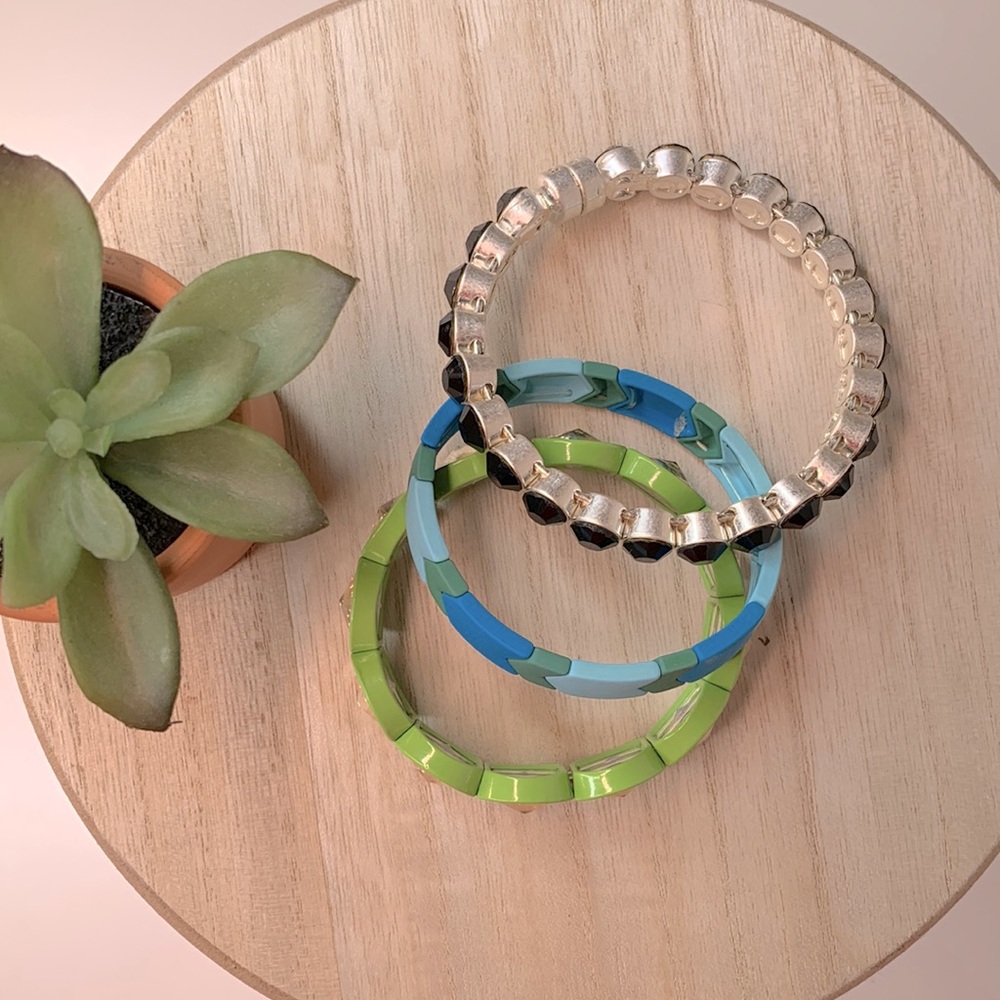 Plunder TANYA, LAURIANNA & ESSIE Bracelet set.